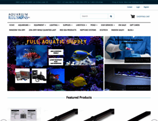 aquariumillusions.com screenshot