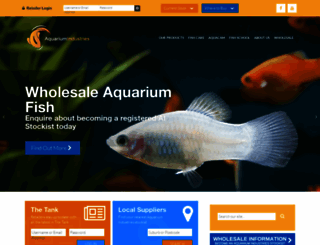aquariumindustries.com.au screenshot