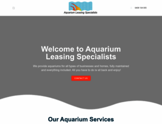 aquariumleasing.com.au screenshot