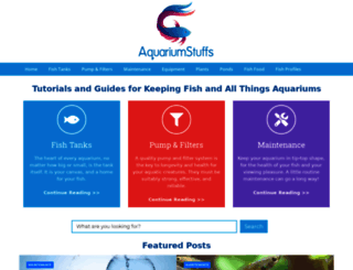 aquariumstuffs.com screenshot