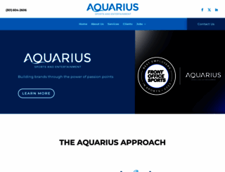 aquarius-se.com screenshot