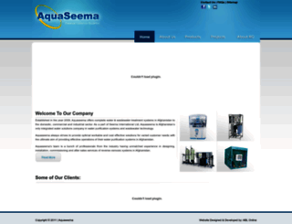 aquaseema.com screenshot