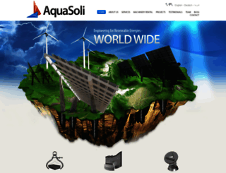 aquasoli.com screenshot