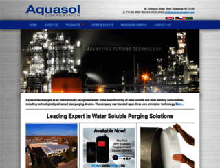 aquasolwelding.com screenshot