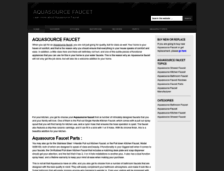 aquasourcefaucet.com screenshot