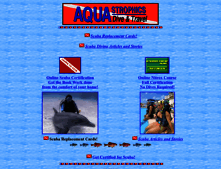 aquastrophics.com screenshot