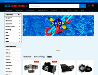 aquasupercenter.com screenshot