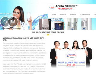 aquasupermart.com screenshot