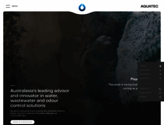 aquatecenviro.com.au screenshot