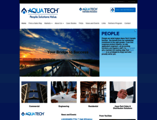 aquatech-canada.com screenshot