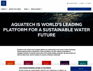 aquatechtrade.com screenshot