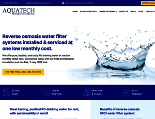 aquatechwatersystems.info screenshot