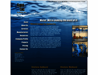 aquatecsystemsinc.us screenshot