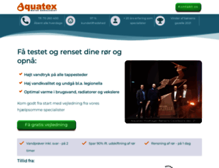 aquatex.dk screenshot