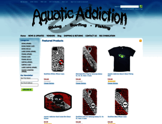 aquaticaddiction.com screenshot