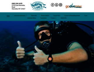 aquaticcenterroch.com screenshot