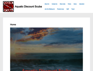 aquaticdiscount.com screenshot