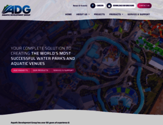 aquaticgroup.com screenshot
