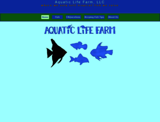 aquaticlifefarm.com screenshot