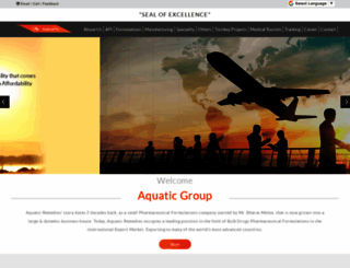 aquaticremedies.net screenshot