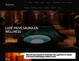 aquatis.be screenshot