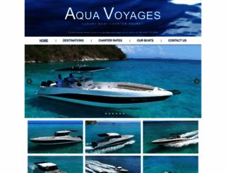 aquavoyages.com screenshot