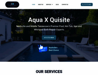 aquaxquisite.com screenshot