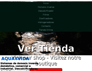 aquayvida.com screenshot