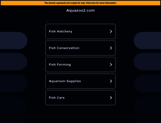 aquazoo2.com screenshot