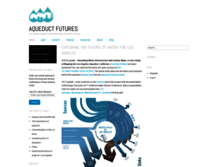 aqueductfutures.wordpress.com screenshot