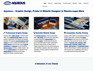 aqueous-publishing.co.uk screenshot