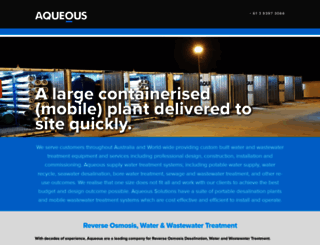 aqueous.com.au screenshot