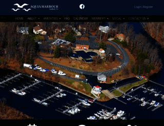 aquiaharbour.org screenshot