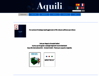 aquili.it screenshot