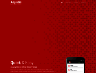 aquilis.in screenshot