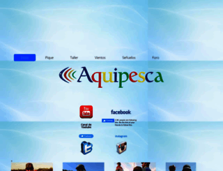aquipesca.com screenshot
