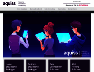 aquiss.net screenshot