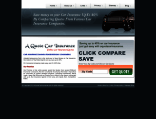 aquotecarinsurance.com screenshot