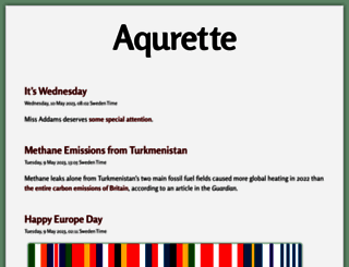 aqurette.com screenshot
