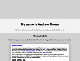 ar-brown.net screenshot