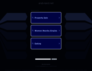 arab-land.net screenshot