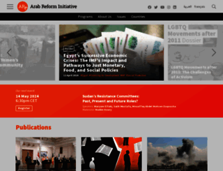 arab-reform.net screenshot