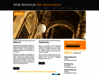 arabamericanbar.org screenshot