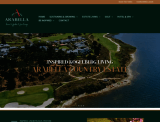 arabellacountryestate.co.za screenshot