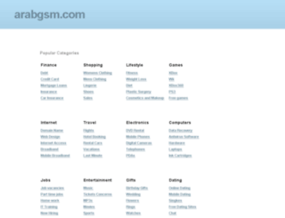 arabgsm.com screenshot