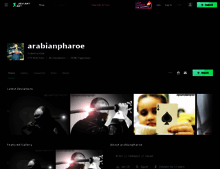arabianpharoe.deviantart.com screenshot