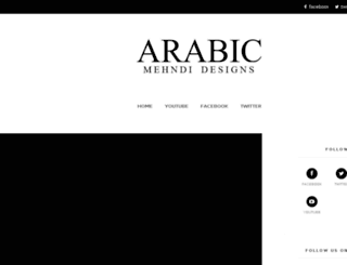 arabic-mehndi-designs.com screenshot