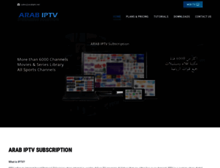 arabiptv.net screenshot