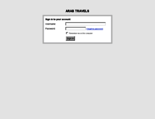 arabtravels.agentbox.com screenshot