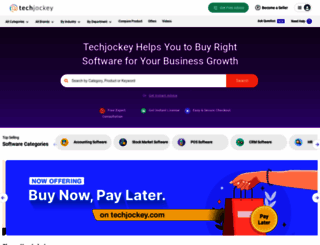aradhya.techjockey.com screenshot